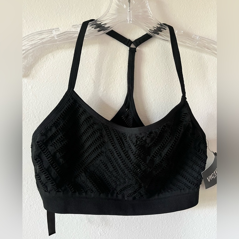 Victoria’s Secret Sport Sports Bra, Size Large, unique cut outs.